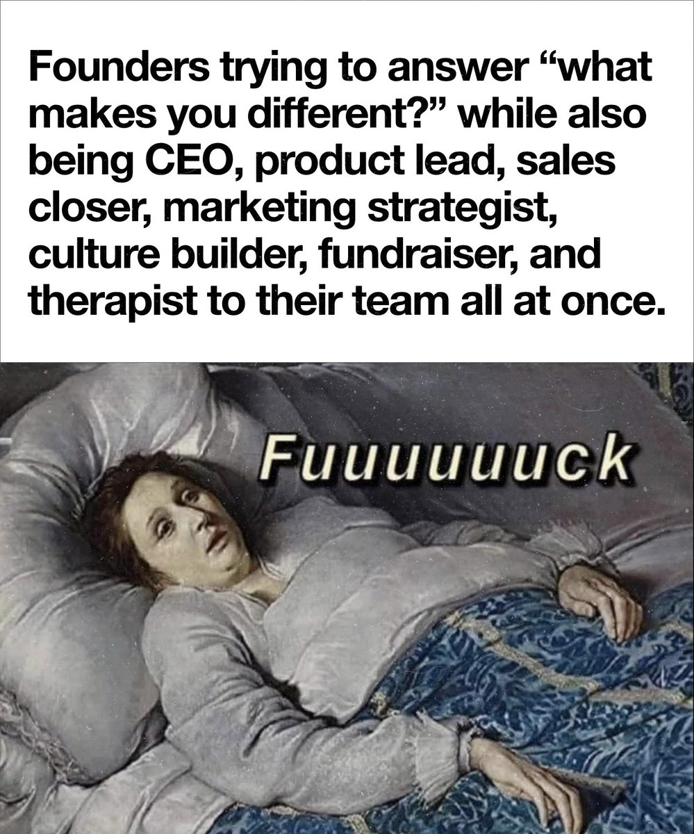 paulsyng's tweet image. The question that haunts founders at 2am isn't "will we make payroll?"

It's "why can't I explain what we do in a way that actually lands?"

You know your product.
You know your customers.
You know your market.

And you still can't answer it clearly.

Not because you're not smart…