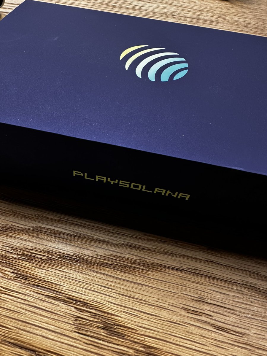 Fe777ann's tweet image. It’s finally here and it’s beautiful thank you @playsolana #PSG1 #PlaySolana #PLAY