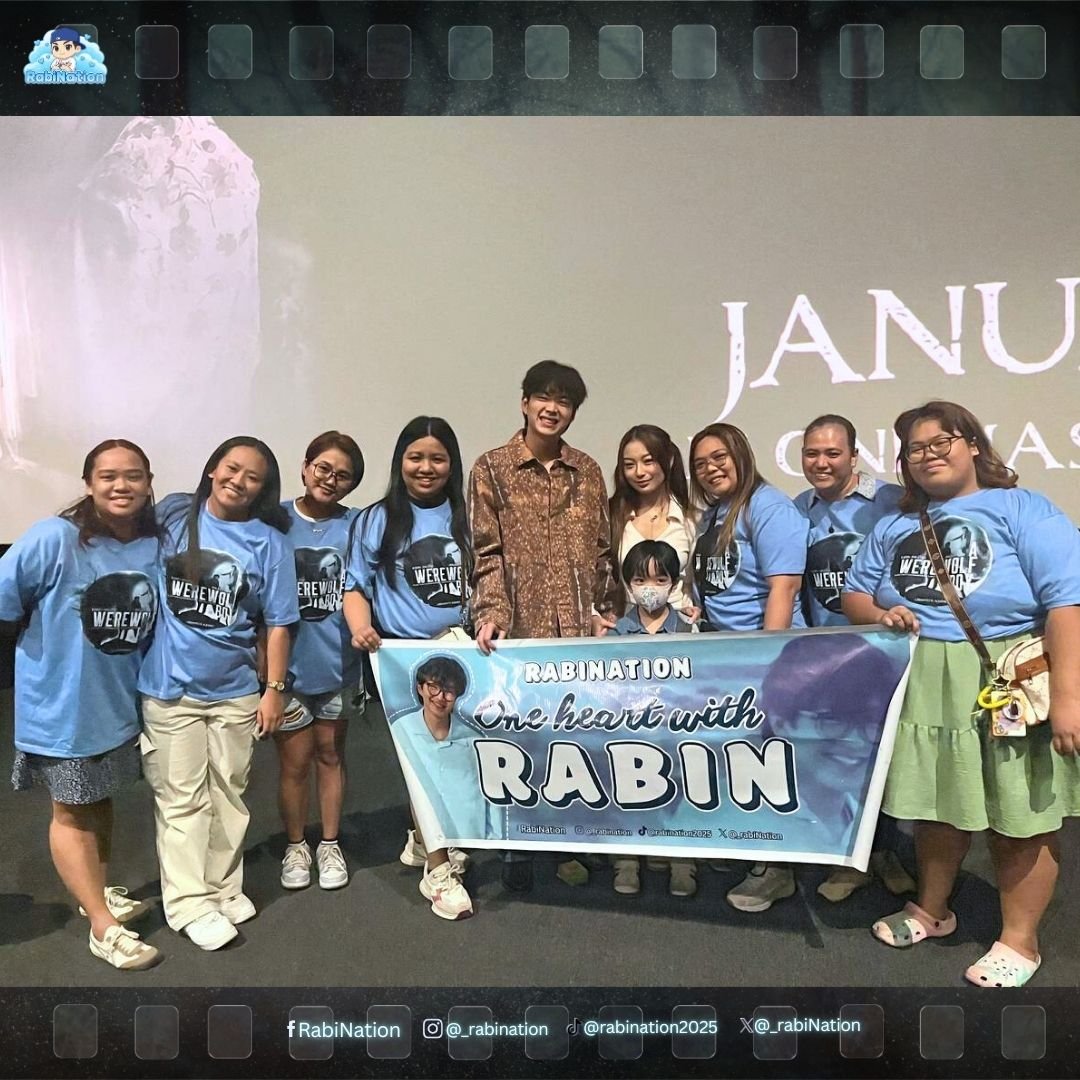 rabination_ofc's tweet photo. Some Snaps from our Second block screening 🐺🎬
📍SM North EDSA • 3PM
Thank you for filling the cinema with love for our werewolf boy 🤍
#AWerewolfBoyPH #AWerewolfBoy #AWB #AWBPH #RabinAngeles #AngelaMuji #Rabination https://t.co/VJW2mcbdM7