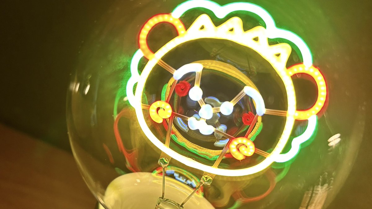 studio CLIPのコジコジ電球ネオンライト届いた📦かわいいいいいいいい