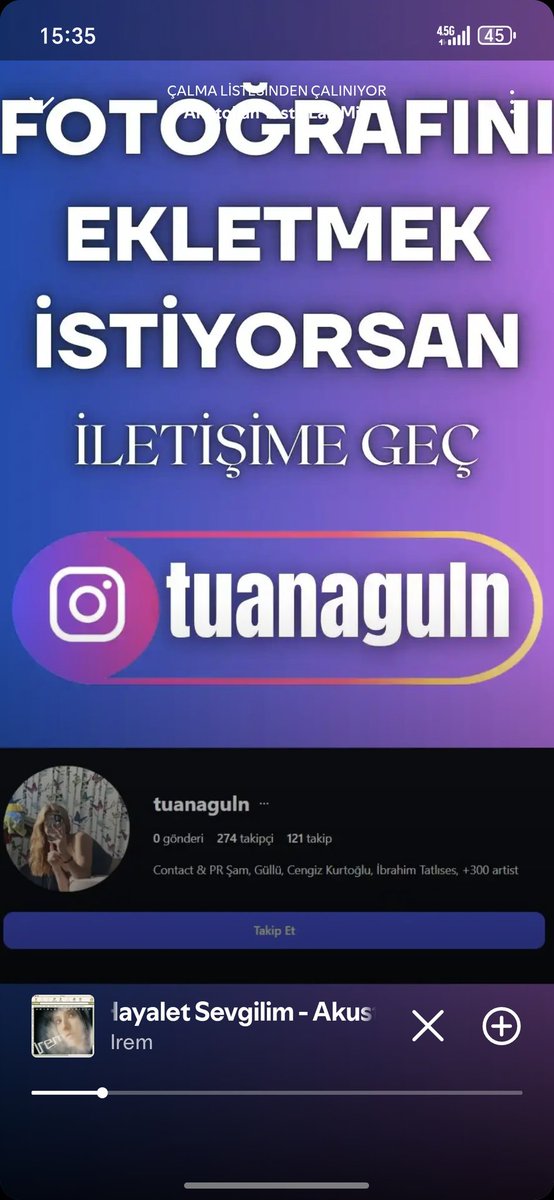 Spotify'a reklam vermiş şaka gibi
