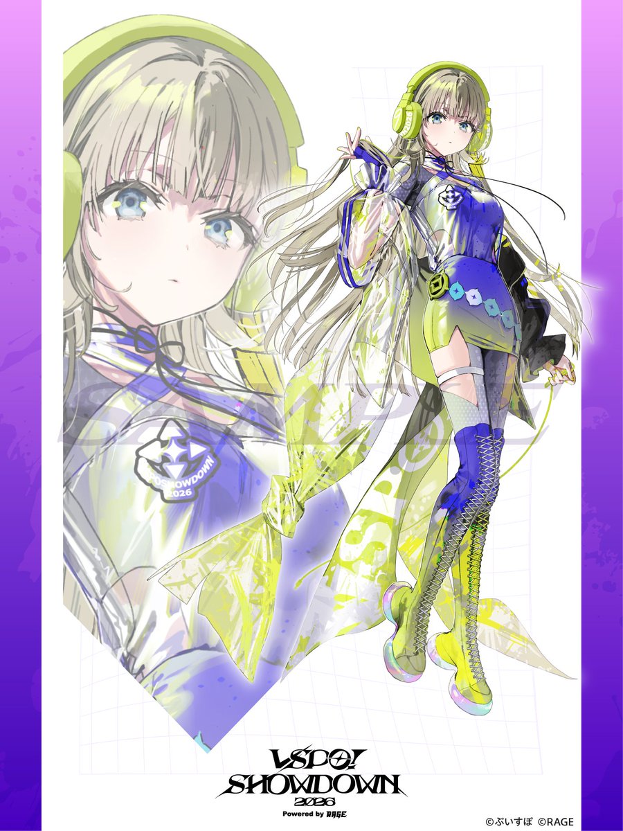 Lisa_hanabusa's tweet image. 今回の統一衣装です　クールに決めさせていただいてます
#VSPO_SHOWDOWN_2026