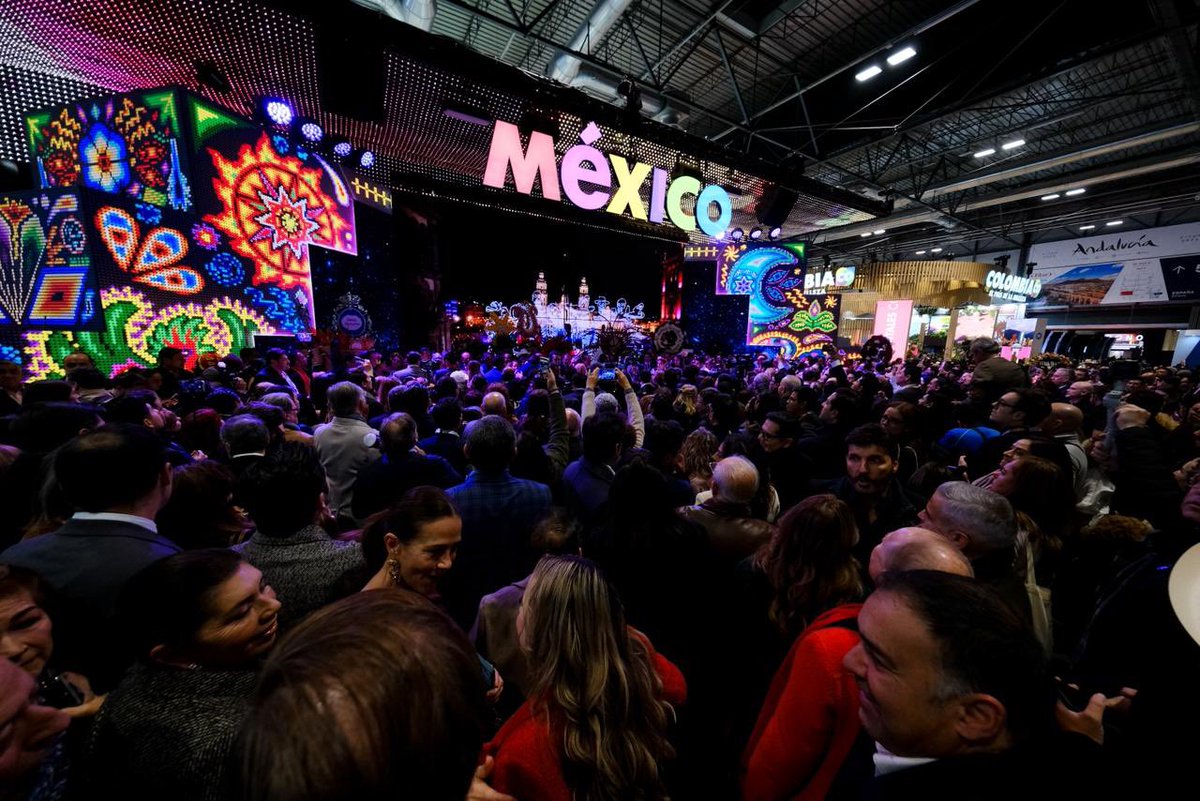Hoy México se presenta como una gran potencia turística en #FITUR 🇲🇽✨

Iniciamos nuestra participación inaugurando el Pabellón México en <a href="/fitur_madrid/">FITUR</a>, una de las vitrinas turísticas más importantes del mundo. 🌎

Como País Invitado, México brilla como nunca: por primera vez