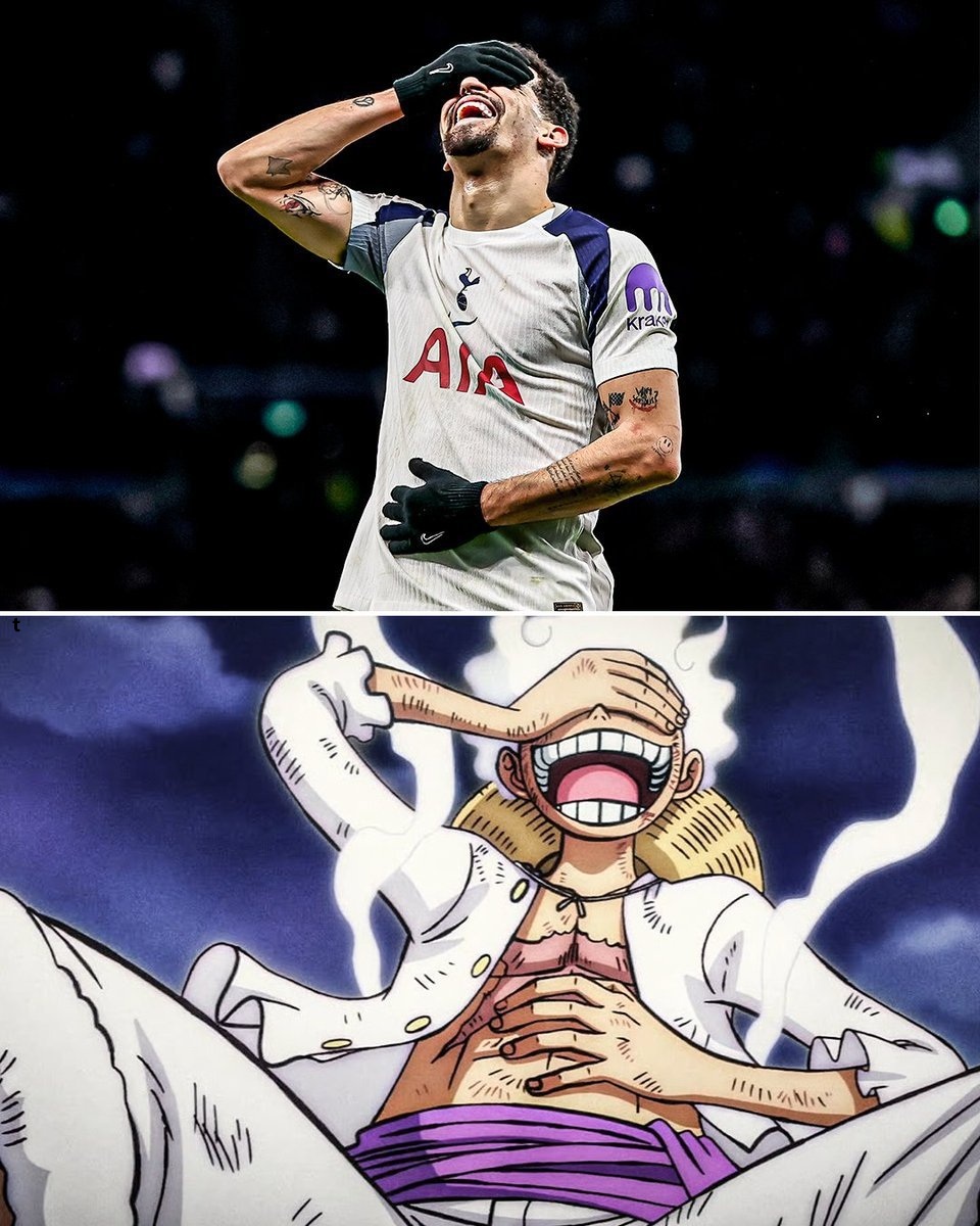 EMUNOPLA's tweet photo. Yesterday, Solanke did Luffy’s Gear 5 celebration vs Dortmund 🔥 https://t.co/XRDHyHEUxs