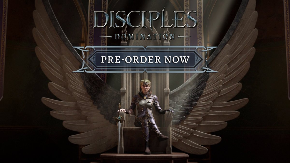 #ICYMI: Pre-orders for the Standard and Deluxe Editions of #DisciplesDomination have started! ✨

🎮 The Pre-order is available on Xbox on PC, Xbox Series X|S and PS5
🏷️ Receive an exclusive skin pack and a 10% discount by pre-ordering
⏰ Get 72 hours of Early Access when