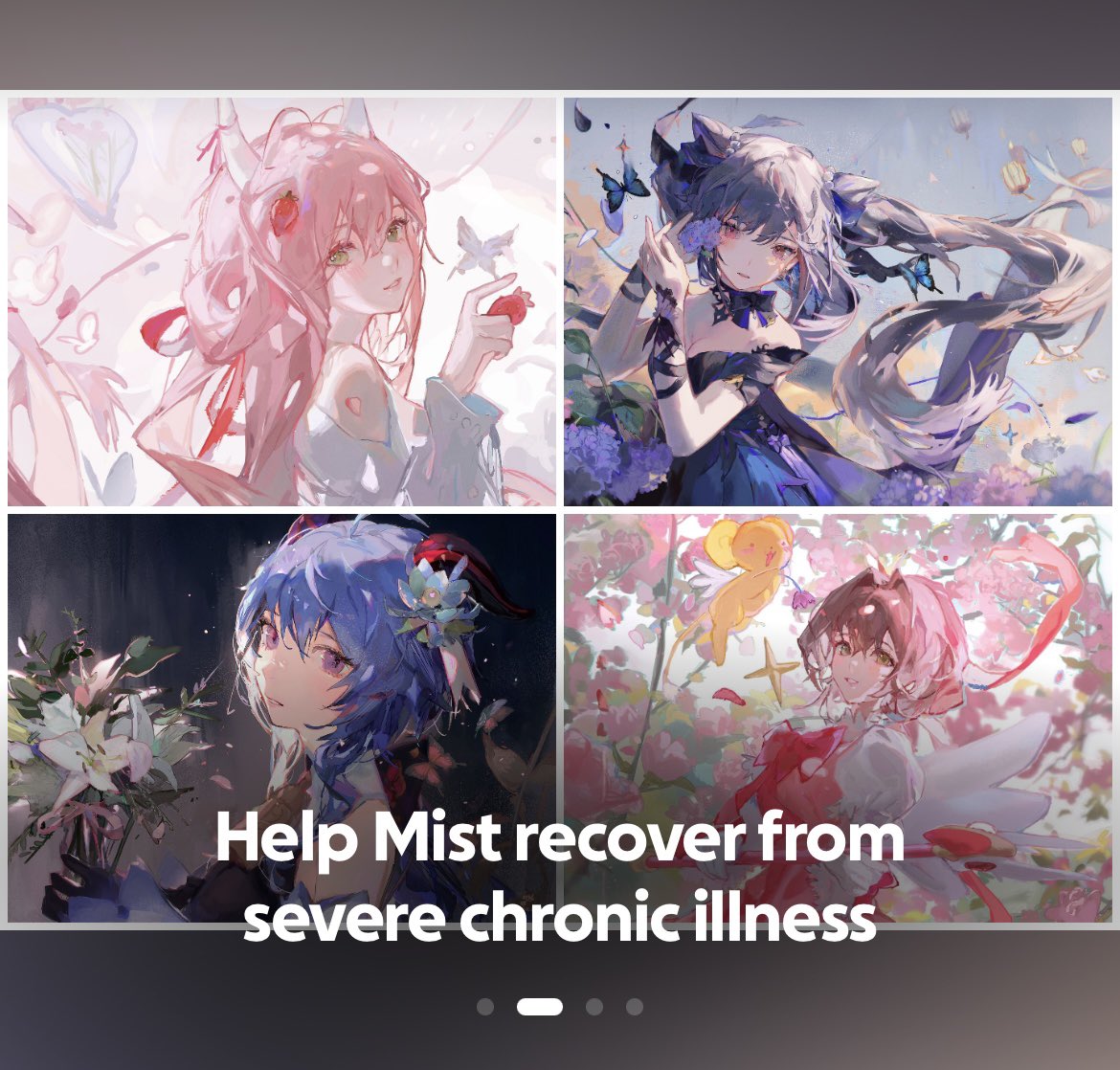 Hi guys… I am reaching out because I’m in need of help.

Since moving back in with family and contracting covid, I have been battling with severe chronic illness, for the past 1.5 years to be exact.

My friend @/koichame has kindly helped me set up a gofundme. Thank you.