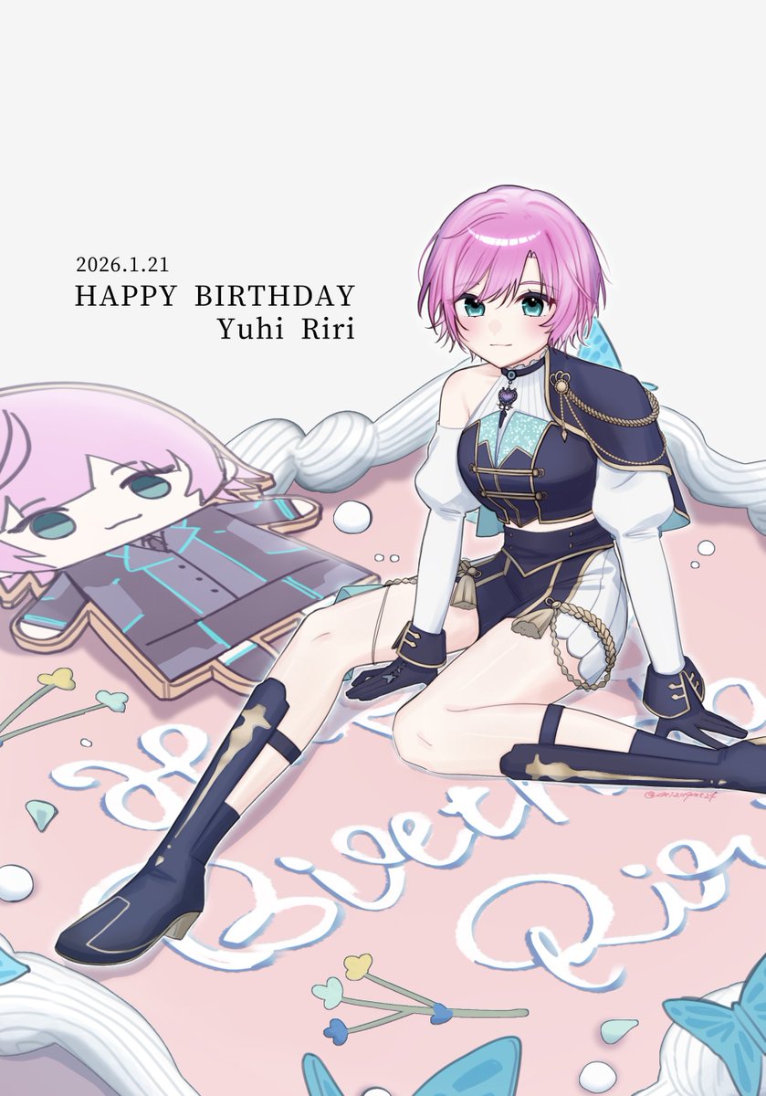 mizuqme24's tweet photo. リリさんお誕生日おめでとうございます🎂
#夕陽リリ生誕予定祭2026  #りりあーと https://t.co/zQMJ89NL43