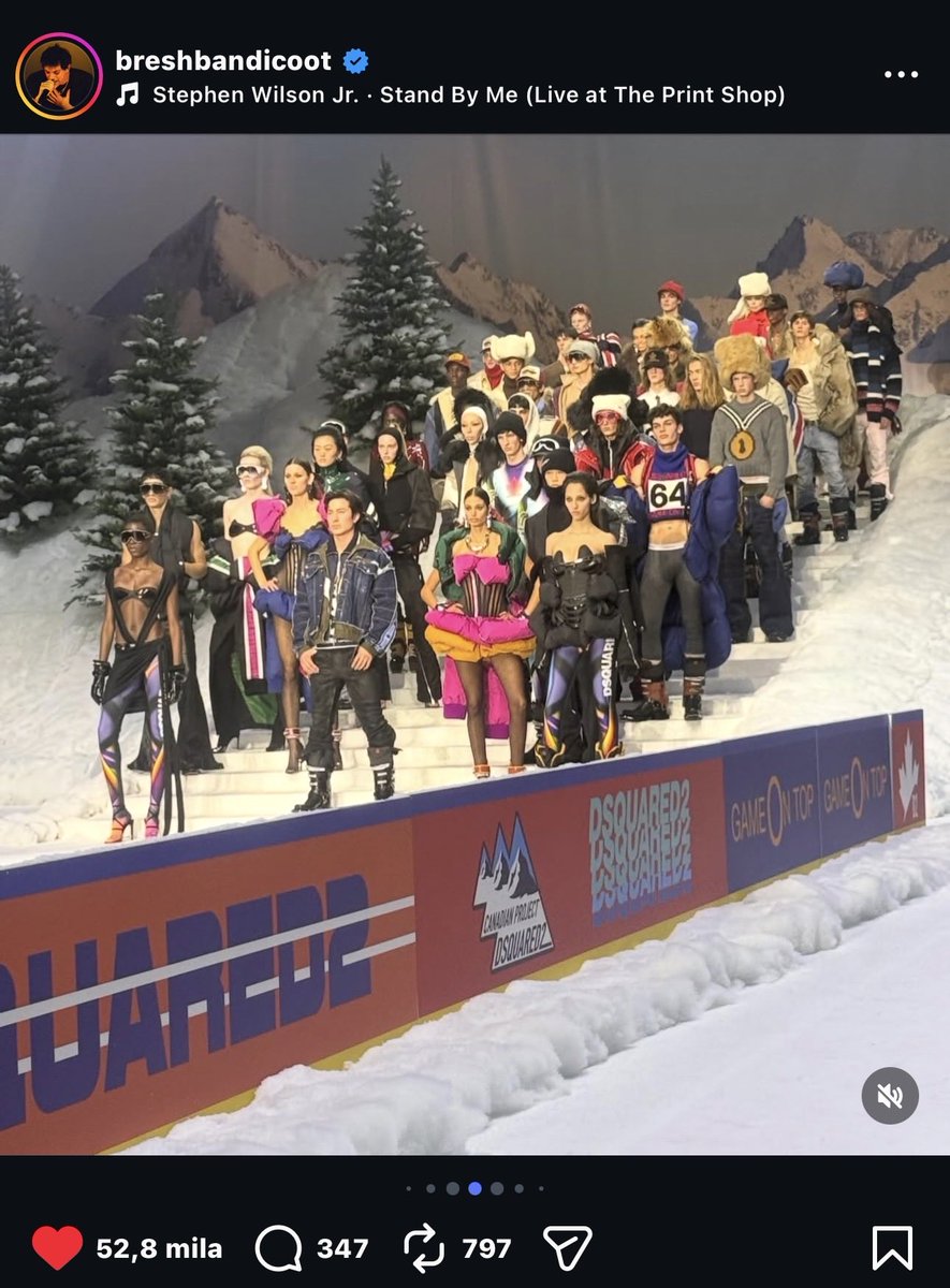 hudson williams nel feed di breshbandicoot. 

una vittoria,
la mia.