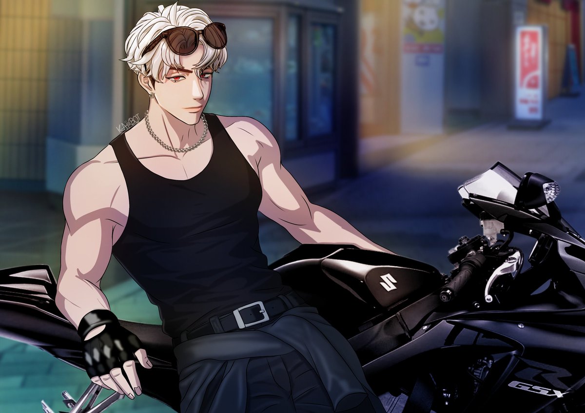 KAIROBOT94's tweet image. 🏍️🐺❤️.

#PLAVE #플레이브 #EUNHO #은호