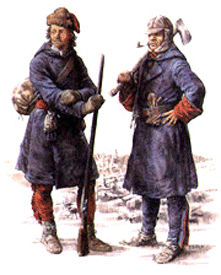 21 janvier 1757
«Bataille en raquettes» menée par les rangers de Robert Rogers contre les Français près du Fort Carillon (lac Champlain). L'escarmouche n'entraine pas de victoire dans aucun des camps, mais l'usage de raquettes à neige chez les rangers fut un avantage pour eux.