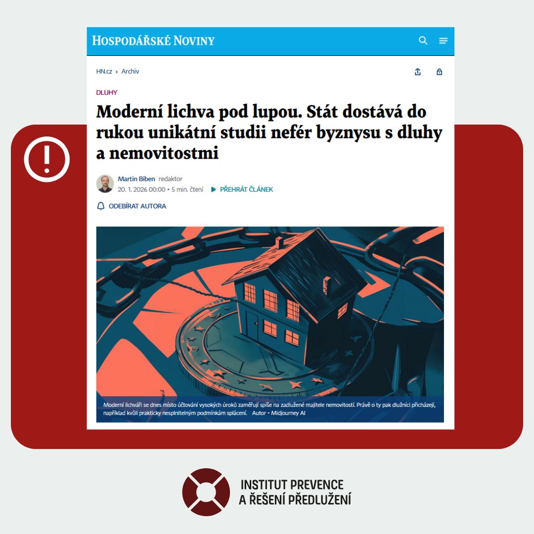 🔎 Prozkoumali jsme moderní lichvu ze všech možných úhlů a vytvořili první ucelený text v ČR, který popisuje tento skrytý byznys s nemovitostmi.

⚖️ „Oslovíme legislativce, sněmovní výbor ochrany spotřebitele, policii, notářskou komoru, ČNB, finančního arbitra. Upozorníme je na