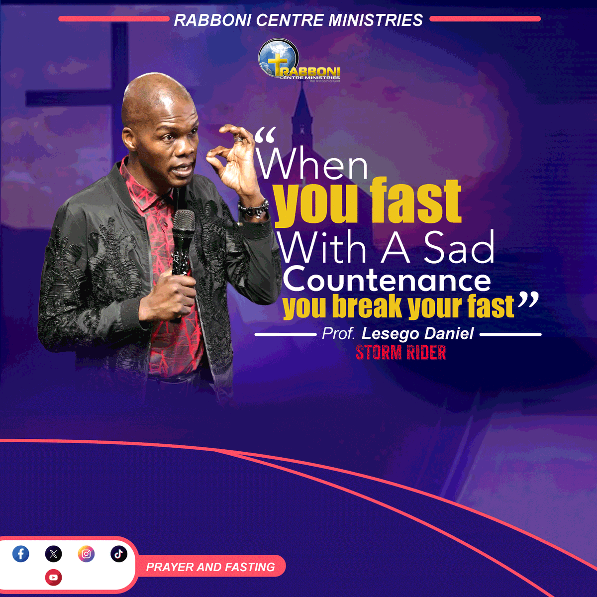 IAmLesegoDaniel's tweet image. #DailyDevotion 𝐇𝐑𝐄𝐉𝐎𝐈𝐂𝐄 𝐀𝐋𝐖𝐀𝐘𝐒: 𝐅𝐀𝐒𝐓𝐈𝐍𝐆 𝐖𝐈𝐓𝐇 𝐀 𝐅𝐈𝐋𝐋𝐄𝐃 𝐇𝐄𝐀𝐑𝐓 #PrayerAndFasting #TheSpiritOfFaith # RejoiceAlways  #MovingWithTheAppointer #NoSadCountenance

When fasting and praying, you need to be sure that every part of your heart must be
