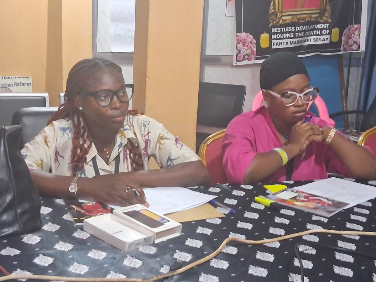 Restless Development Sierra Leone tweet media