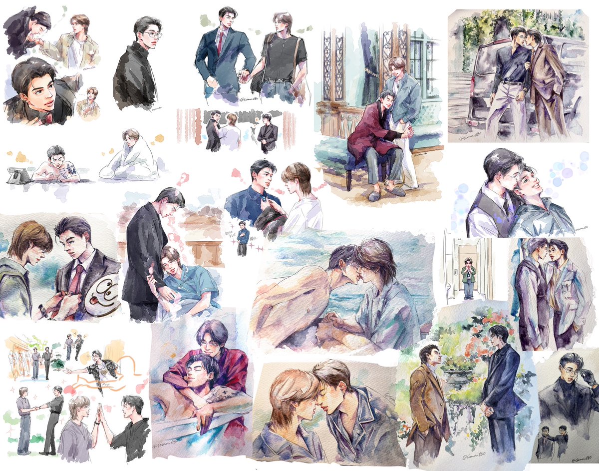 MATもたくさんFA描きました💖ずっとずっと楽しかったなぁ…毎週の幸せがここにありました🥰

#MeAndTheeSeries