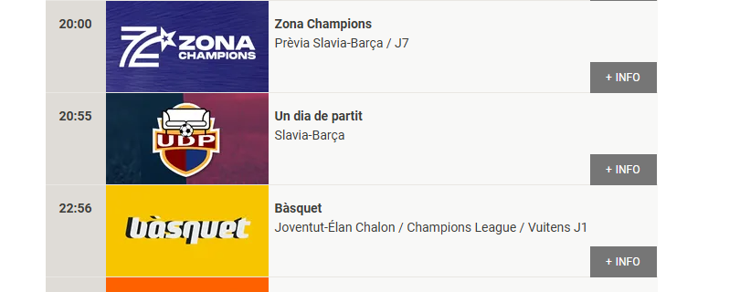 Esport3 farà la Penya en diferit perquè abans posa en directe a un grup de gent comentant des del sofà de casa seva un partit del qual no en tenen els drets? Sensacional.