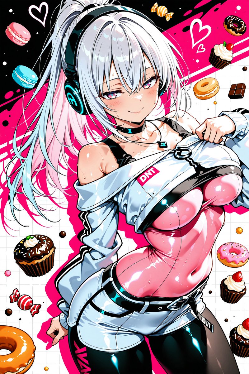 夜食にどうですか？
SFW anime-style AI-generated. No nudity, no suggestive intent.