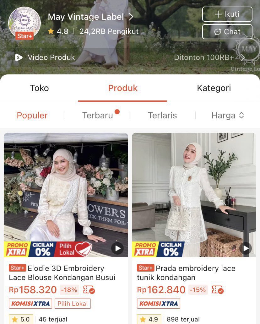 masjalah's tweet image. BYE Ria Miranda.. BYE Klamby..😭🙏🏻

Lebaran kali ini gak perlu beli baju mahal dan mewah, yang penting rapi, nyaman, bisa dipakai gak cuma lebaran aja😩 yang pasti kualitasnya oke dan harganya ramah. Mending uang lebihnya aku saving ke emas aja😜

✨Top 10 Brand baju Lebaran…