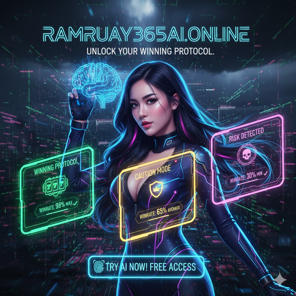 🤖  ระบบสแกนเกม AI แม่นยำที่สุด 2026! ✅ เช็ก WinRate เรียลไทม์ ✅ ฟันธงเกมแตก ลดความเสี่ยง ✅ เข้าใช้ฟรี! 

ลองเลย 👇 🔗 ramruay365.shop

#RAMRUAY365AI #สูตรสล็อตAI #สล็อตแตกง่าย #สแกนสล็อต #ร่ำรวย #ร่ำรวย365