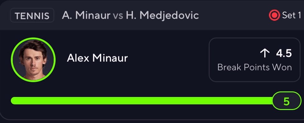 TopBinsLab's tweet image. 🎾💰 CASH THE TENNIS PLAY 💰🎾
Another sharp read from the Lab 🧪📈
Clinical. Stress-free. Green.

Credit where it’s due 👇
👉 @ThomsTicket 👈

🧪Don’t Miss out on today’s Pairs🧪

👉dubclub.win/af/afl-gbm7e/ 👈

We keep stacking 💵🔥