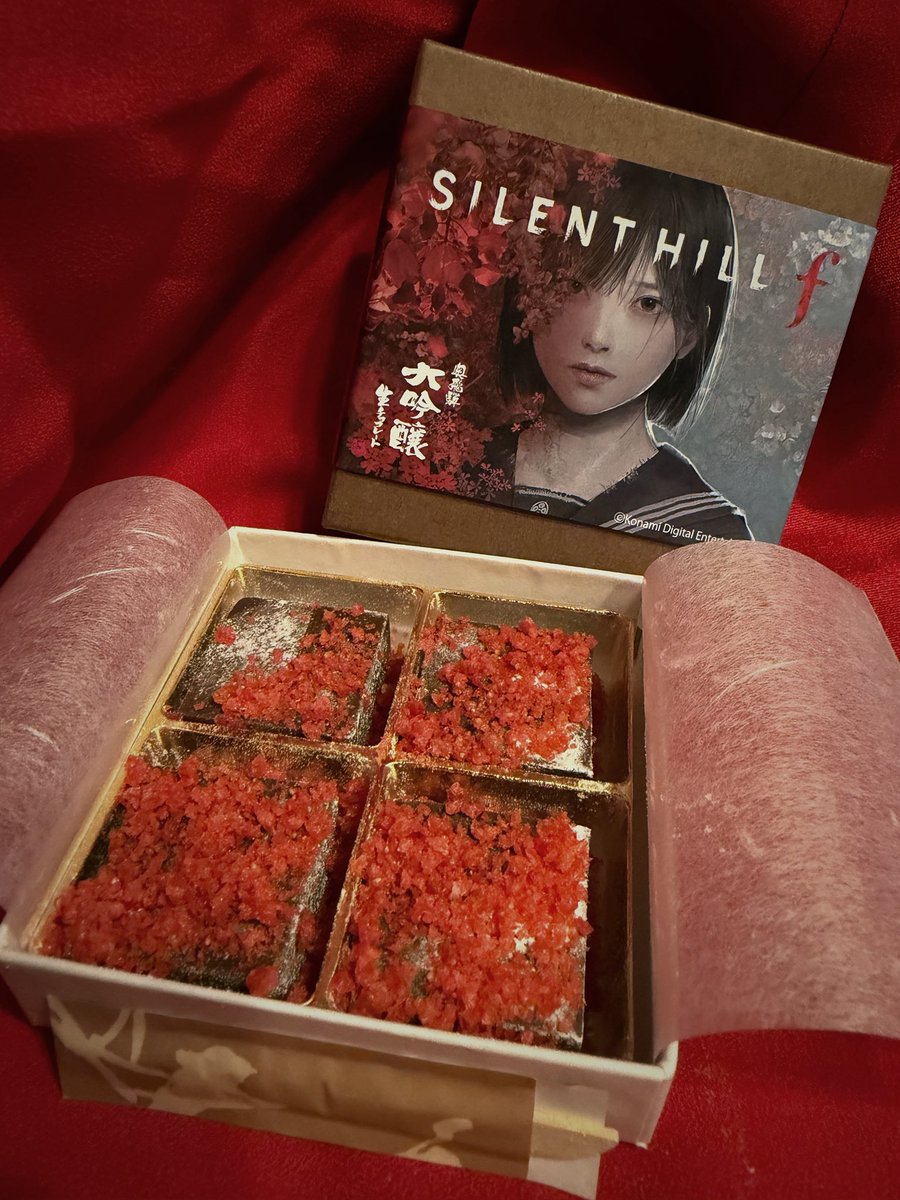 奥飛騨酒造さんのサイレントヒルf, コラボ日本酒と生チョコレートが