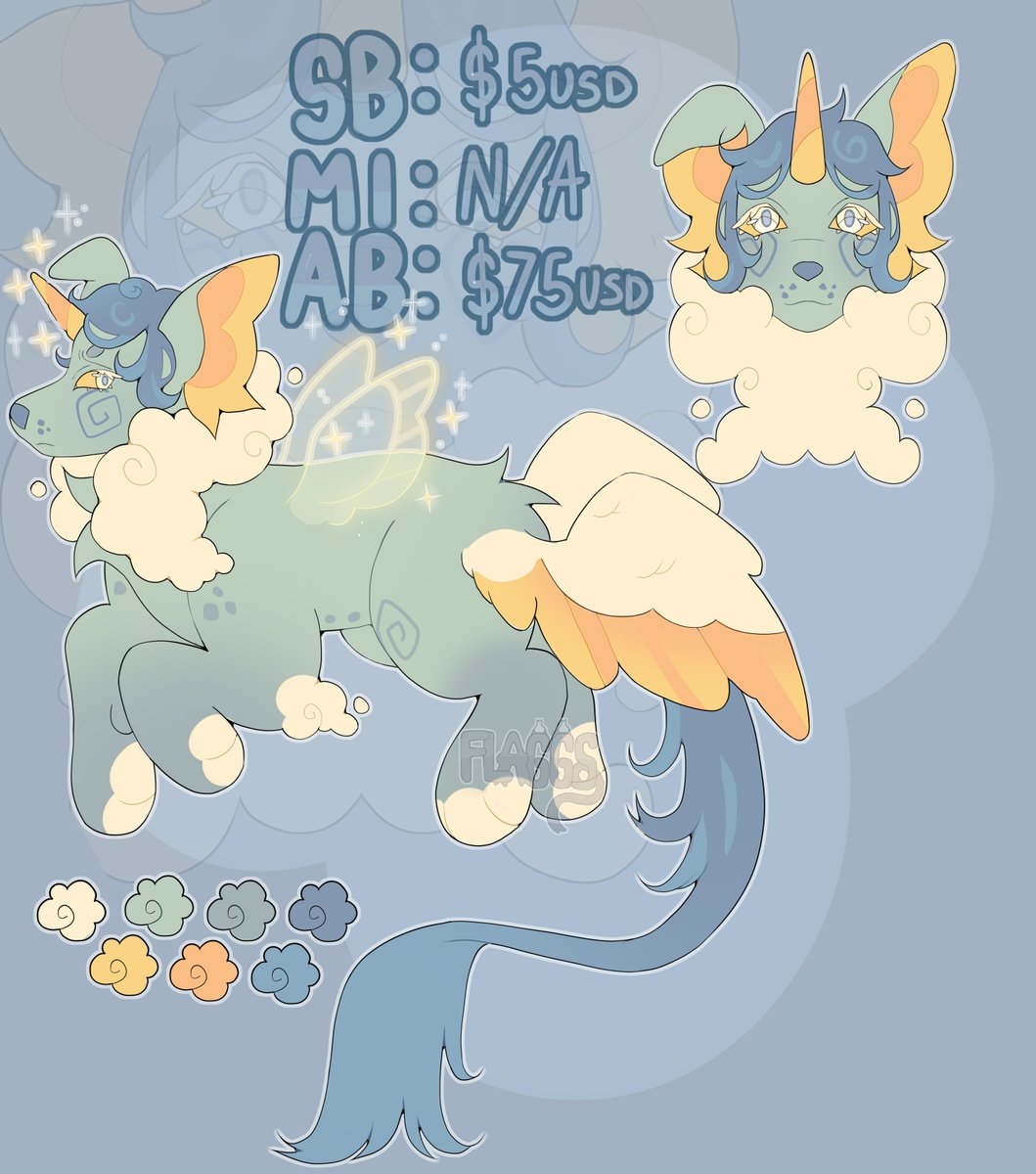 Magical canine auction

Sb: $5usd
Mi: N/A
AB: $75usd

💙&amp; 🔄 Appreciated