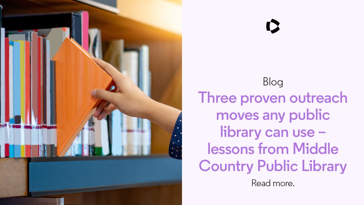 iii_Innovative's tweet photo. How Middle Country Public Library turned rising event demand into deeper community engagement.

Read the full story to see how these field-tested approaches can be adapted by any public library: https://t.co/KN5eB9ffdR

 #LibraryInnovation #LibraryServices #LibrarySuccess https://t.co/WfnVfG2yWF