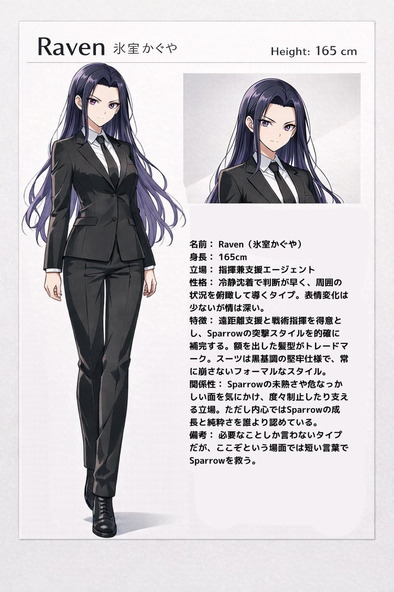 「SparrowとRavenの本名知らない人多い説」|青葉クワックス🍥逃走中×謎解きのイラスト