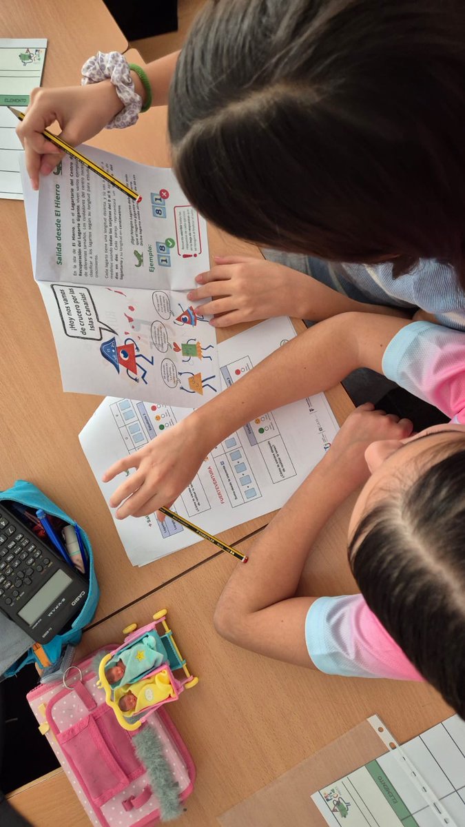 El proyecto de Innovación Educativa ProyectaMates🎲 continua con los talleres en las aulas escolares. En esta ocasión ha acudido al CEIP Igueste
El alumnado de 5º de Primaria ha podido disfrutar del ''Crucero matemático🚢⚓️"