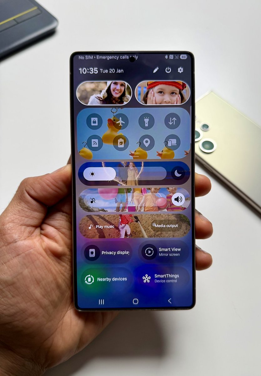 I’m not sure who originally shared this on X, but it’s absolutely wild! We’re looking at some incredible new customization options for the One UI 8.5 Quick Panel, set to arrive via QuickStar in the Good Lock app. If you're the leaker behind this shot, please step forward and take