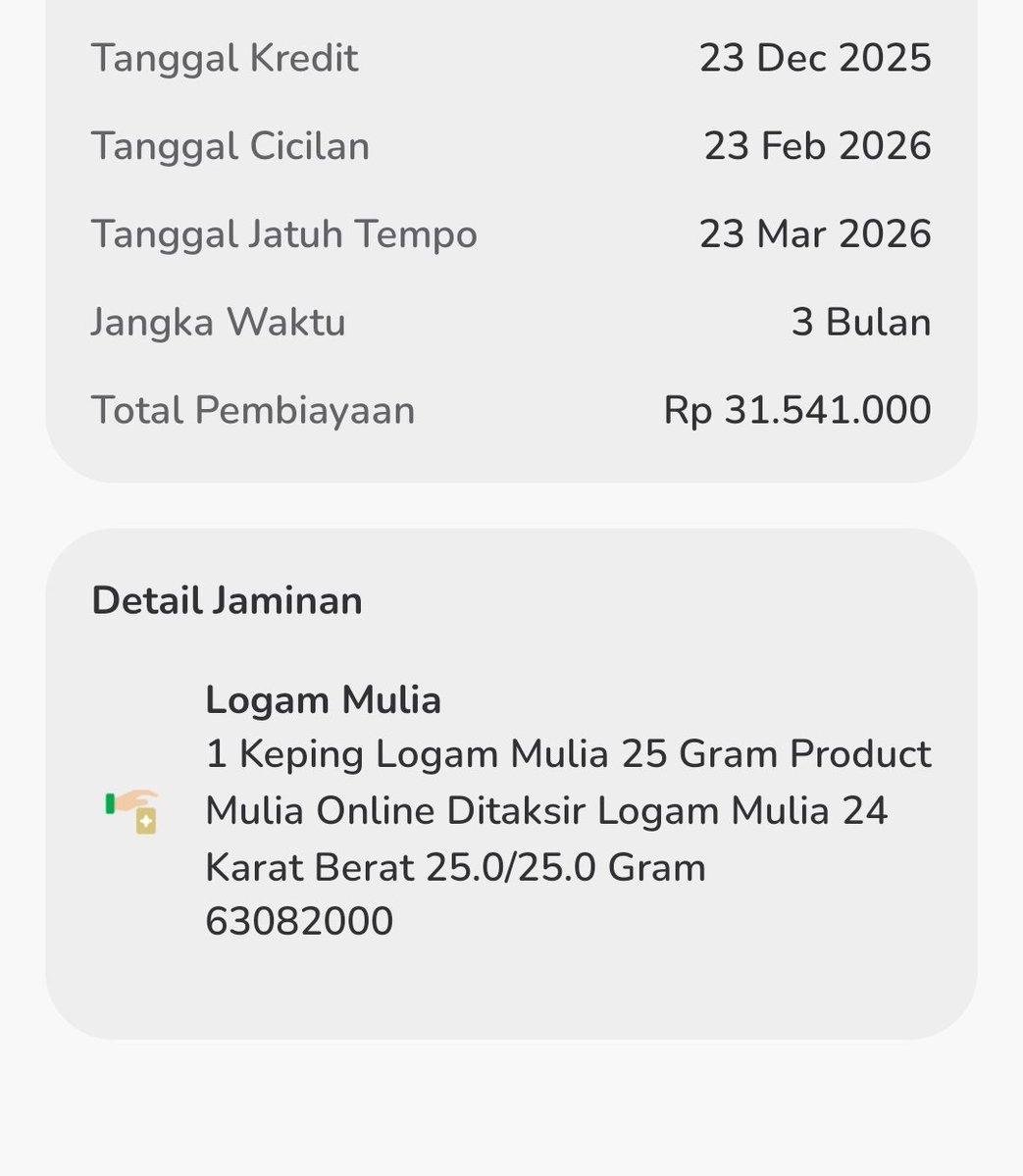 untung udh cicil dari desember harga msh 2.6an wkkwkwk