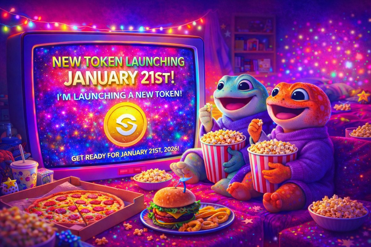 GecoWatch's tweet image. 🚀✨ IT’S OFFICIAL ✨🚀

New token launching JANUARY 21, 2026 🪙🔥
Big vibes, big plans, and this is just the beginning.

Stay tuned. Don’t blink. 👀💥
#TokenLaunch #CryptoLaunch #January21 #Web3 #ComingSoon
