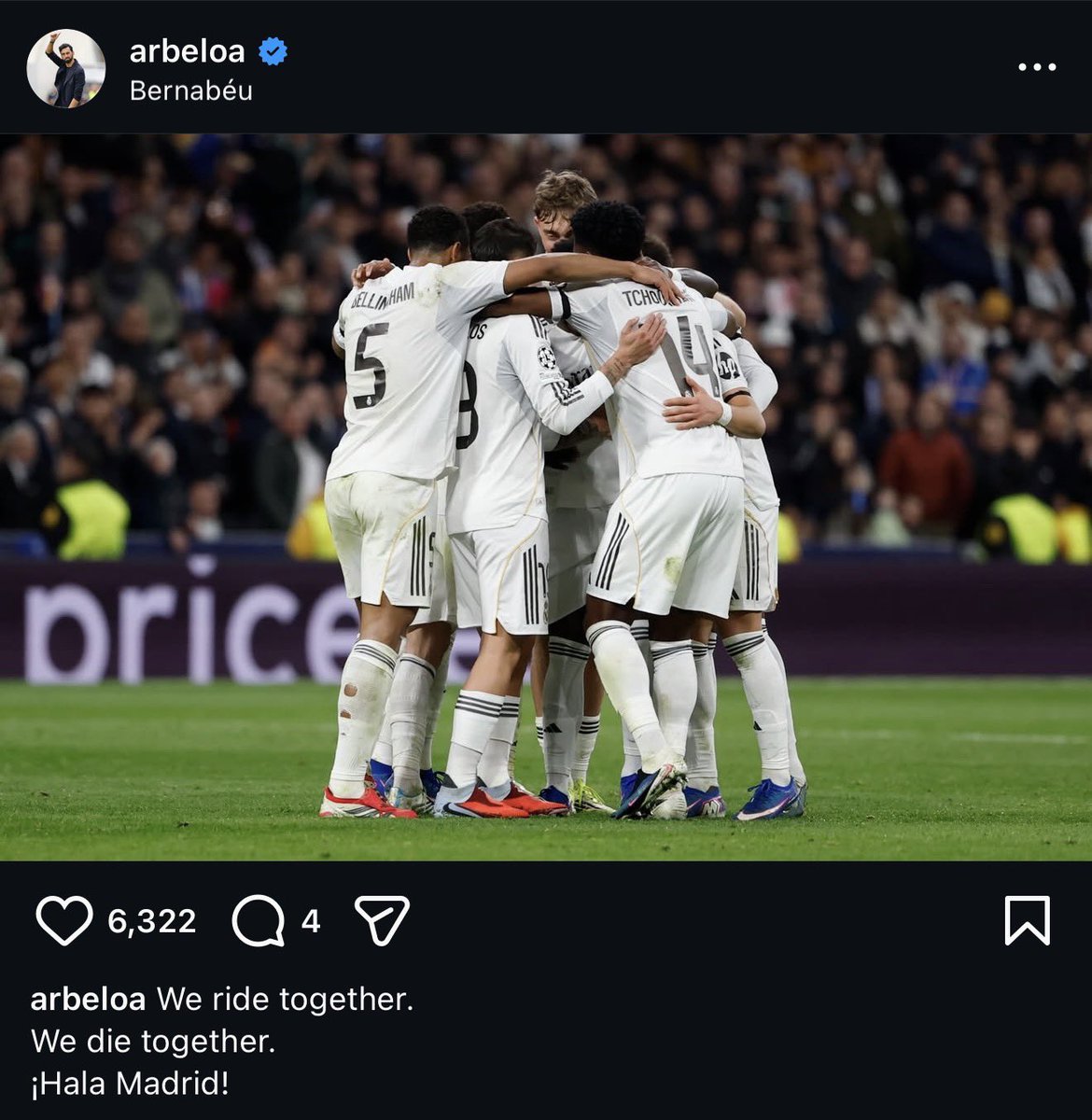 MadridXtra's tweet image. Arbeloa on IG. 🤍