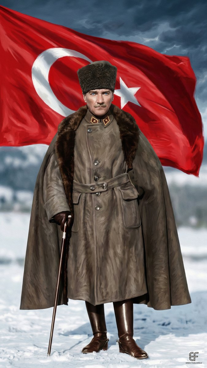 Ey mavi göklerin beyaz ve kızıl süsü...