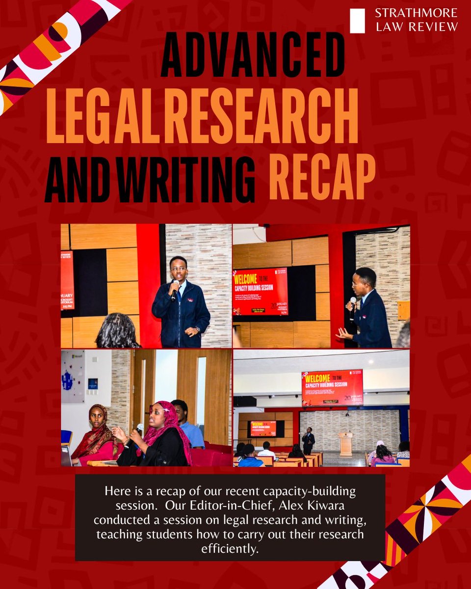 Strathmore Law Review tweet media