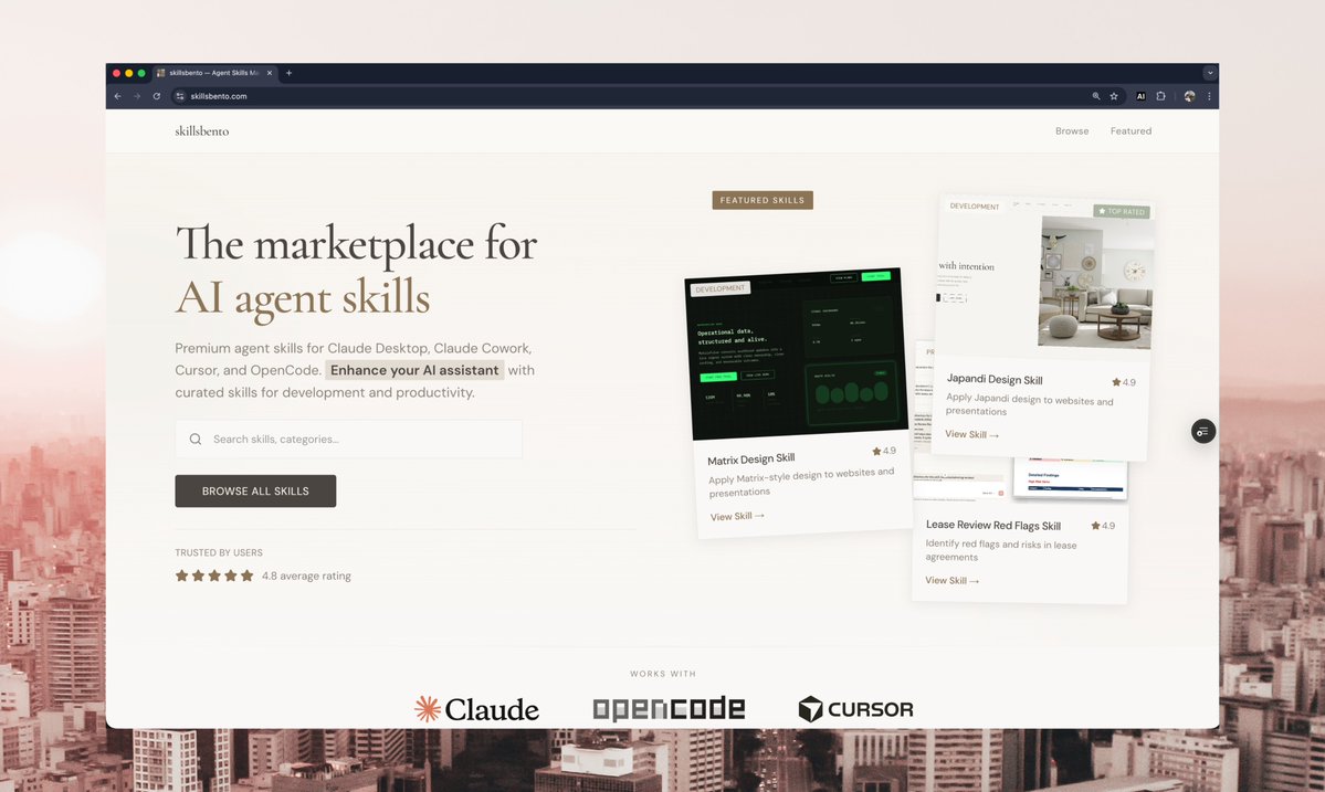 Marketplace screenshot