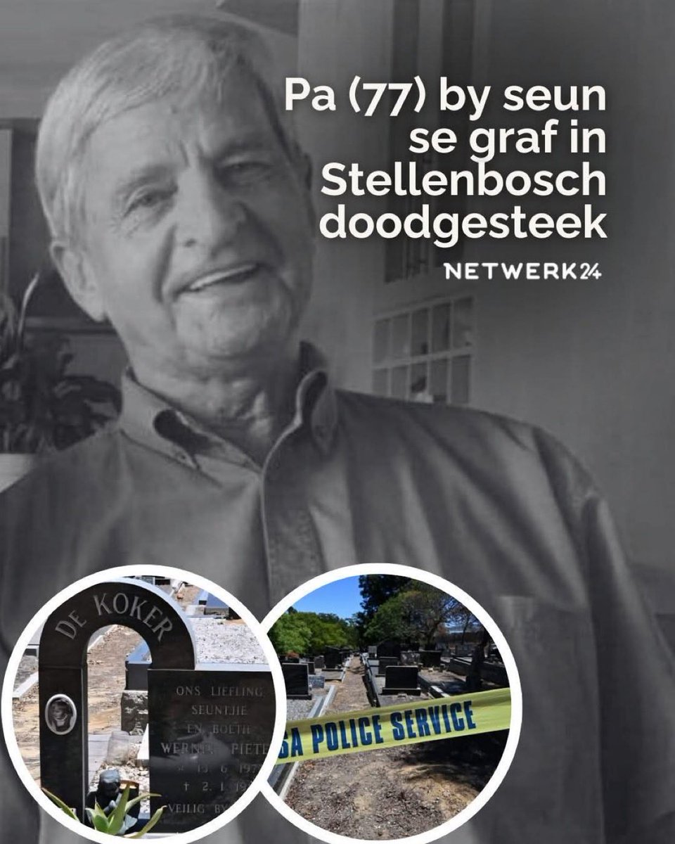 In South Africa where radical racism towards the white minority runs rampant a white person has to fear for their lives even when they visit the grave site of their long lost son! 

<a href="/CyrilRamaphosa/">Cyril Ramaphosa 🇿🇦</a> and <a href="/MYANC/">ANC - African National Congress</a> have turned South Africa into a war zone.

If you white you have a