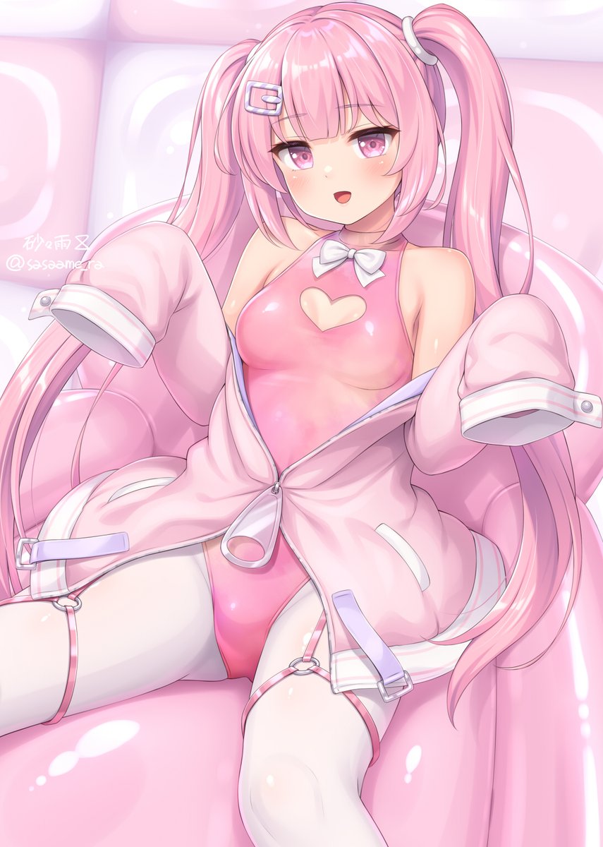 ピンク髪🩶🩷 