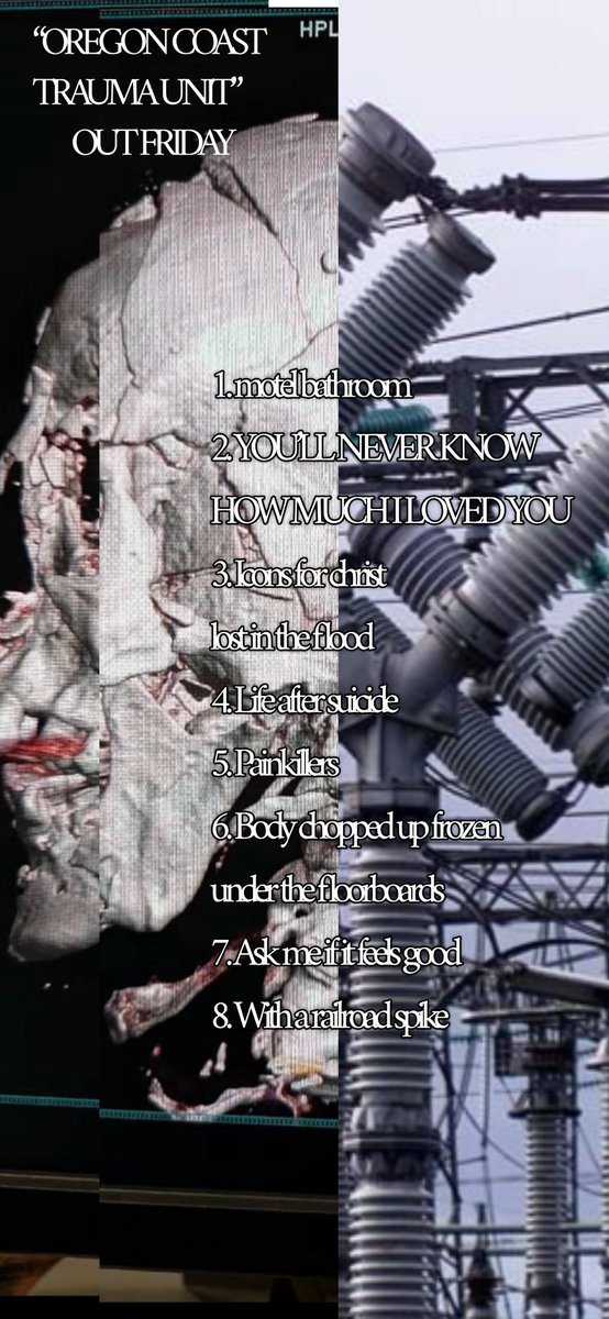 bassprincessurl's tweet photo. “Oregon coast trauma unit” out friday on bandcamp and YouTube 

https://t.co/X5P9P4tVCJ

“Destination twin peaks oregon” on bandcamp https://t.co/WMg1R1m1Kb