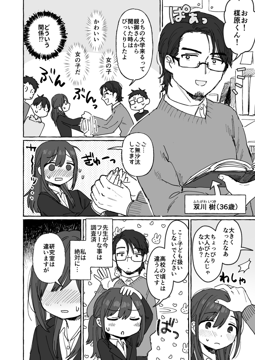 私の元家庭教師の大学研究員さんのことが大・大・大好きな件(全6p 1/2) 
