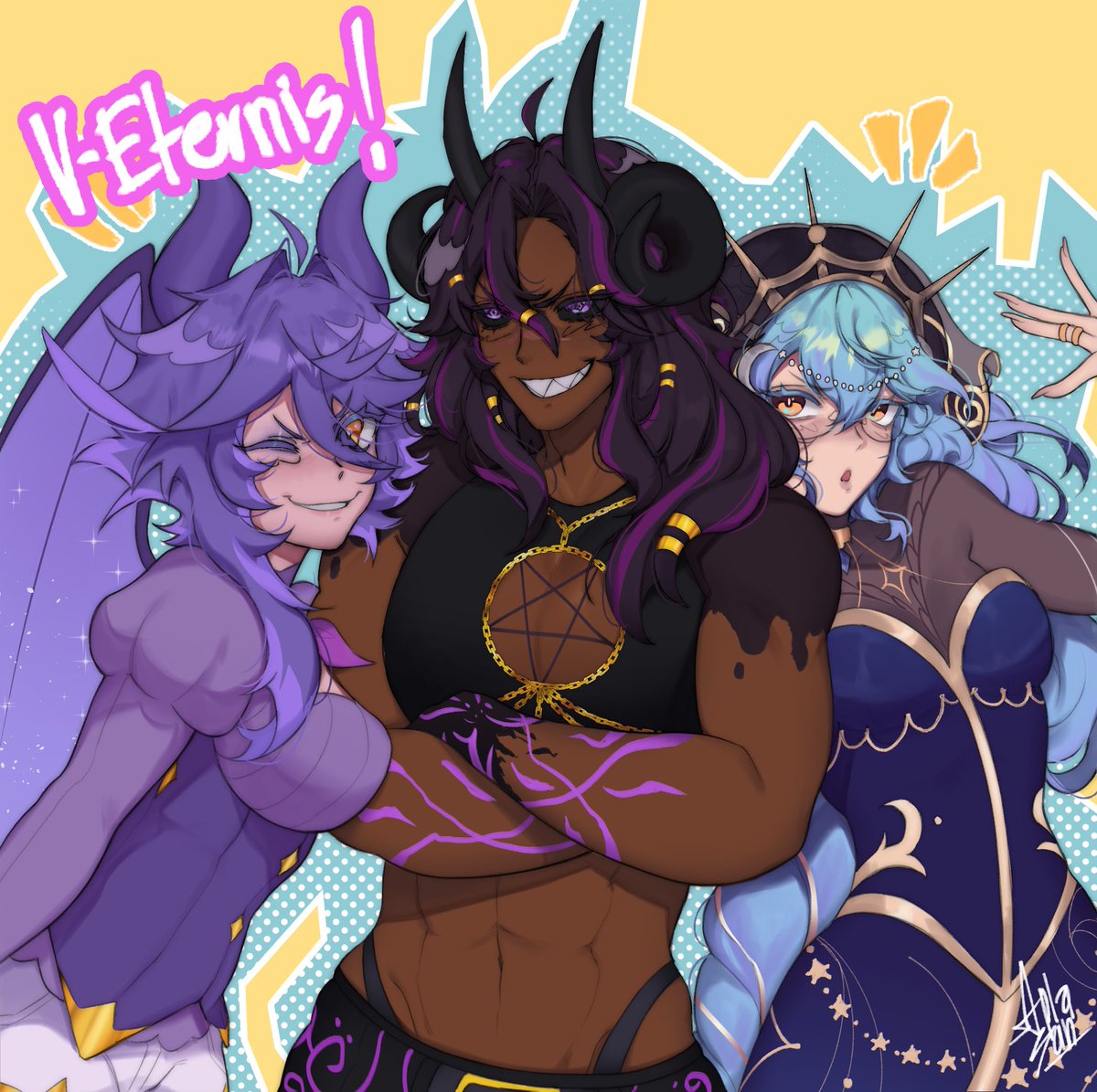 <a href="/anarchy_rogue/">AnarchyRogueVT</a> and <a href="/InkubusSenpai/">SorielSenpai | PngTuber</a> have very quickly become some of my very close friends. Their silliness and company have brought me much comfort and I have been so fortunate to be blessed with their friendship.

In these past few months, we have been calling our little group