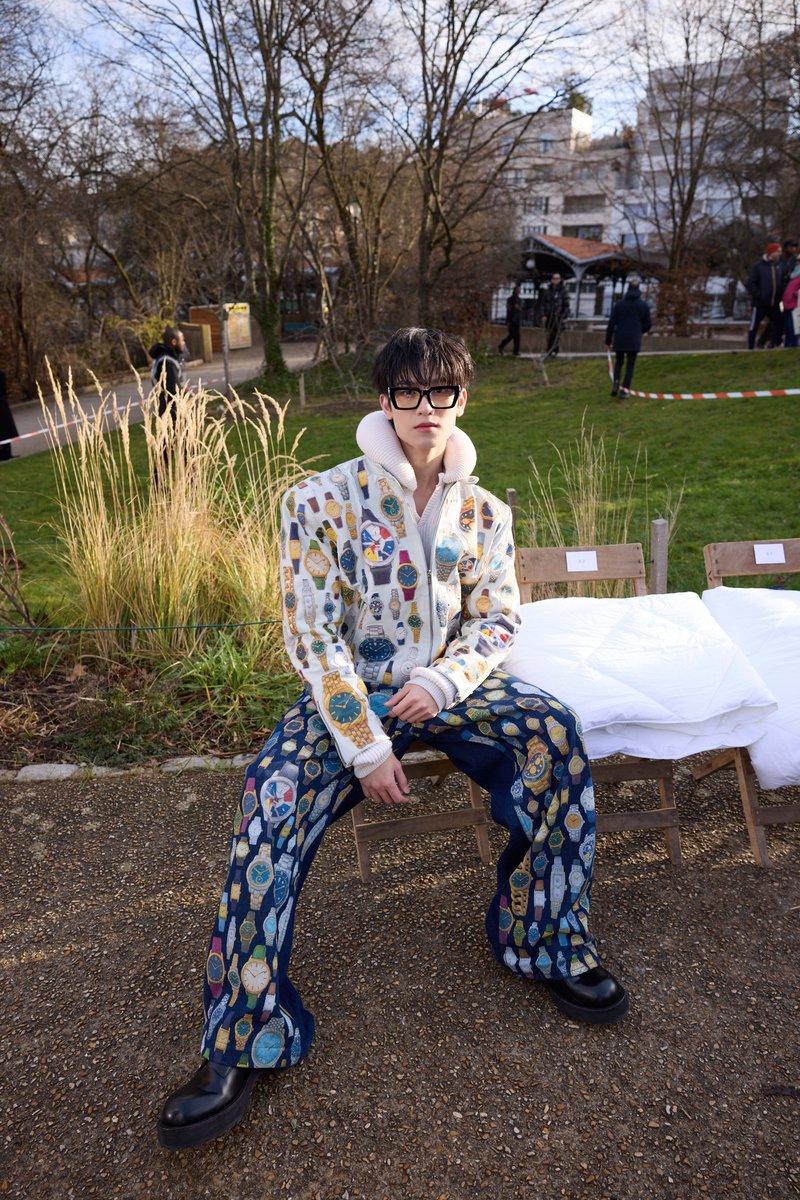 DomundiTV's tweet image. Attending the Autumn–Winter 2026 runway show in Paris with 3.PARADIS was an incredibly inspiring experience. Thomas was honored to be seated in the front row and is truly grateful to the brand for this wonderful opportunity.

@tthomastc
#3PARADISxTHOMAS