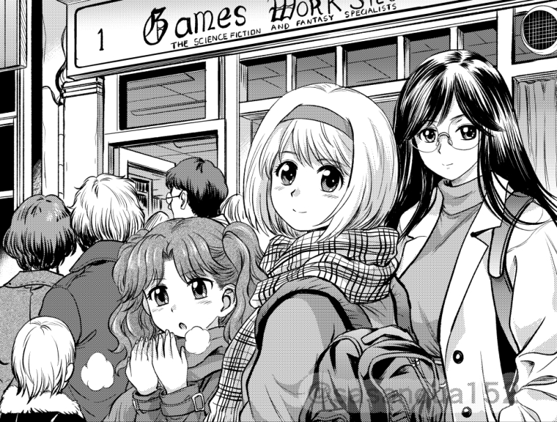 【宣伝】「GMウォーロックvol.20」にてコミック「超・はじめてのAFF第18回」が掲載されます。
今回紹介するのはあの『主人公はキミだ! ～You are the Hero!日本語版～』です。える達が本書の序章を元に二人の原作者の追体験をします。
『主人公はキミだ!』の注文〆切は明後日23日まで。お早めに。 