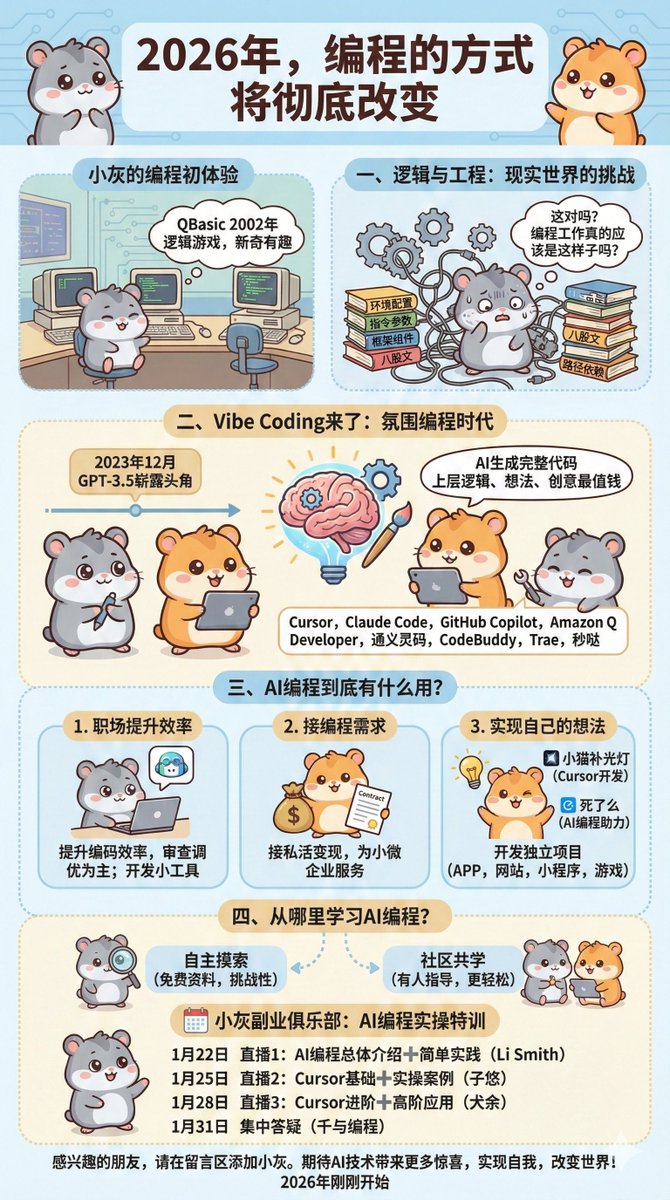 程序员小灰 tweet media