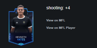 FlatMFL's tweet photo. Yates' progression was flying yesterday during the double match day at @playMFL. Just wish my CB would work on things other than shooting! 😅
Huge shoutout to @Alexis_MFL for his daily progression e-mail notes. Be sure to check out MFL Assistant for helpful tools! #playMFL #MGFL https://t.co/0VK282KjTA