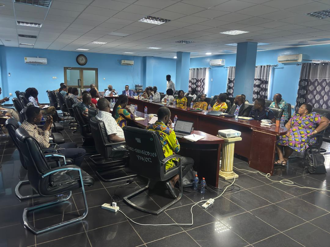 Ghana_NBA's tweet photo. NBA is engaging stakeholders on Ghana’s 5th National Report on the implementation of the Cartagena Protocol on Biosafety, strengthening inclusive dialogue and biosafety governance.

#CartagenaProtocol #BiosafetyInGhana #StakeholderEngagement #NBA https://t.co/jFeF7kUOR7