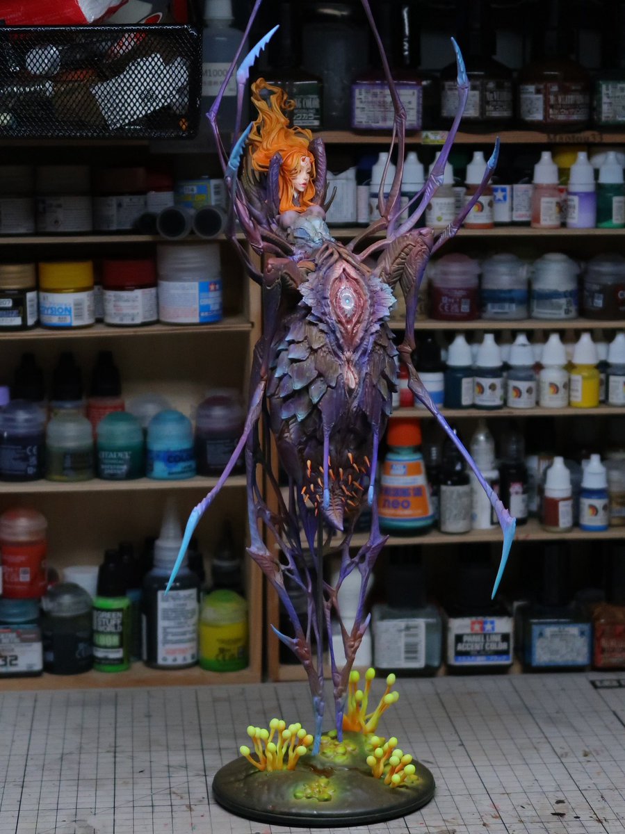 maotou33's tweet image. 好强的成品啊，我都以为是我涂的了