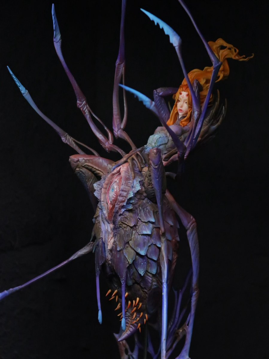 maotou33's tweet image. 好强的成品啊，我都以为是我涂的了