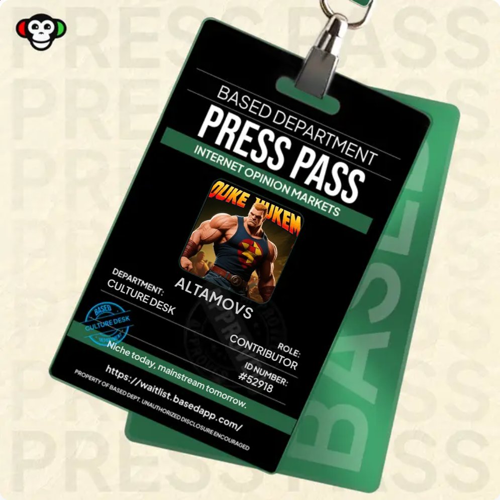 got my Press Pass from <a href="/basedappcom/">Based</a>
not missing this one → waitlist.basedapp.com/?ref=87-ecVOp7_