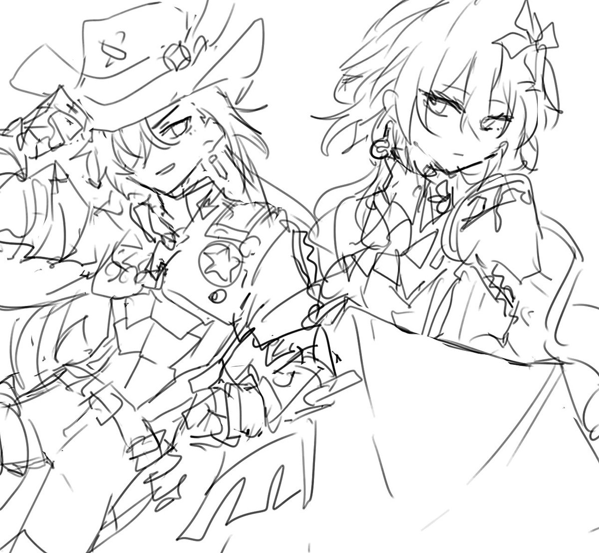 # スターレイル落書きチャレンジ
🙄