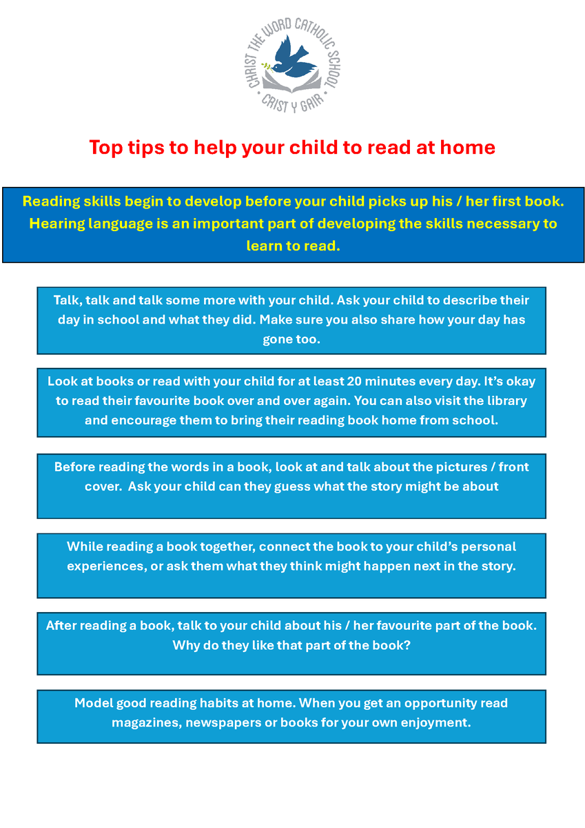 Ysgol Gatholig Crist y Gair tweet media